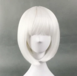 Unzzy HOT SALE COSPLAY White Short Wig KF82352