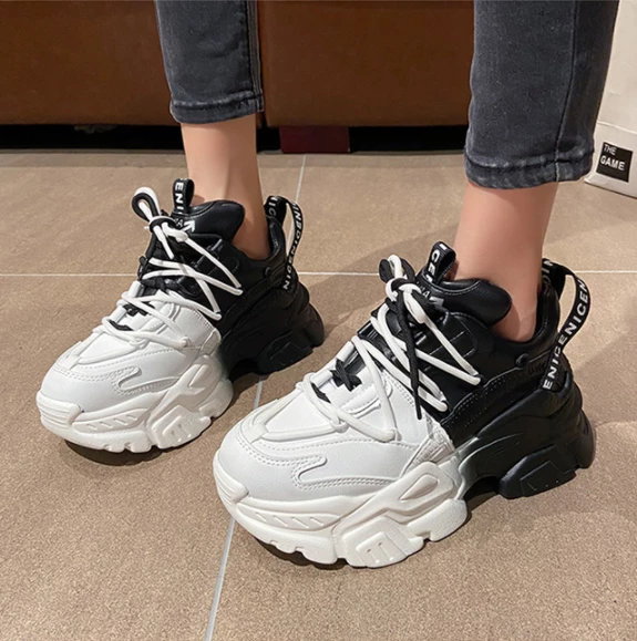 Unzzy HOT SALE Ulzzang Color Block Casual Shoes KF82324 2 Unzzy HOT SALE Ulzzang Color Block Casual Shoes KF82324