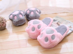 Unzzy Cat's Claw Cotton Slippers KF82357 HOT SALE