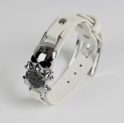 Unzzy HOT SALE Punk Skull Bracelet KF82380