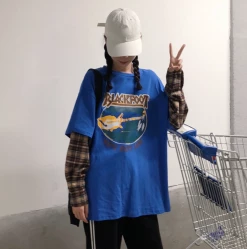 Unzzy Cartoon Print Sweatershirt KF90110 HOT SALE