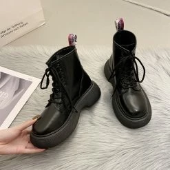 Unzzy HOT SALE Harajuku Martin Boots KF82398