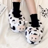 Unzzy HOT SALE Cute Cow Cotton Slippers KF82415