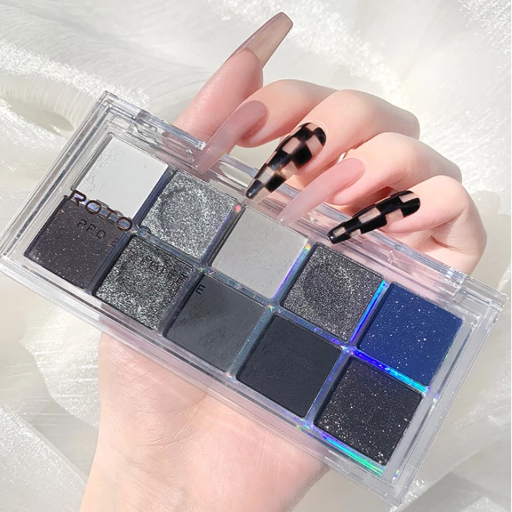 Unzzy 10 Colors Blue Eye Shadow MK0040 Beauty 4 Unzzy 10 Colors Blue Eye Shadow MK0040 Beauty