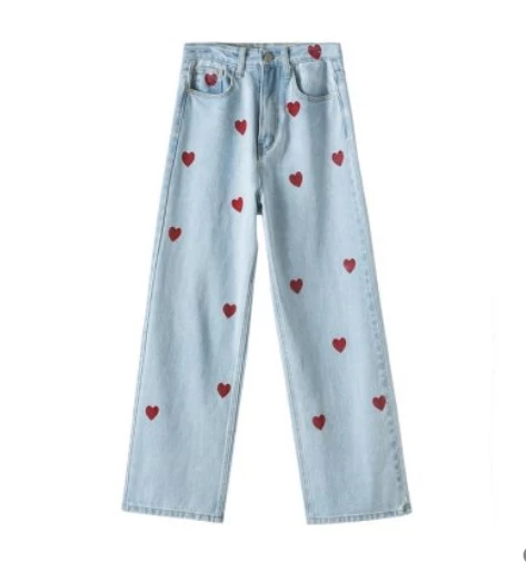 Unzzy Love Heart Pants KF81144 4 Unzzy Love Heart Pants KF81144