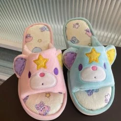 Unzzy HOT SALE Kuromi Cotton Slippers KF82539