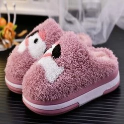 Unzzy Bear's Paw Hairy Slippers KF82544