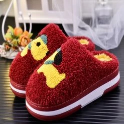 Unzzy Bear's Paw Hairy Slippers KF82544