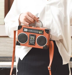 Unzzy Recorder Leisure Shoulder Messenger Bag KF24013