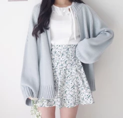 Kfashionstyle HOT SALE Pastel Knit Cardigan KF30091