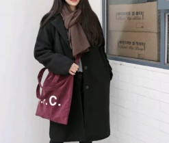 Kfashionstyle Long Korean Style Lapel Jacket KF10079 HOT SALE