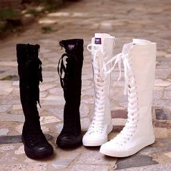 Unzzy Ulzzang Long Boots KF90121 HOT SALE