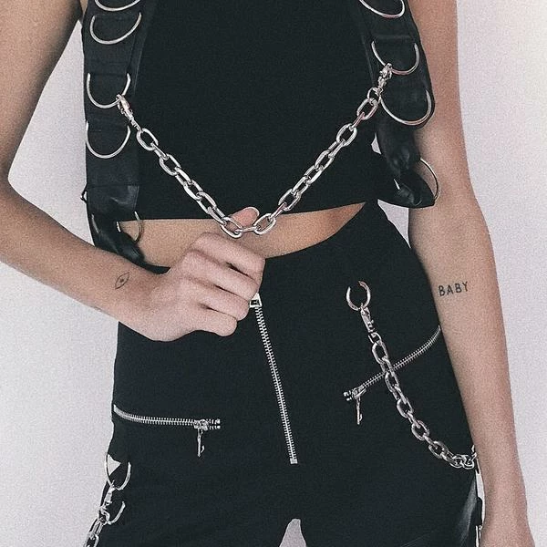 Unzzy Hip Hop Pants Chain KF90679 2 Unzzy Hip Hop Pants Chain KF90679