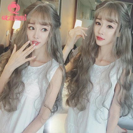 Unzzy HOT SALE Long Roll Big Wave Wig KF80049 6 Unzzy HOT SALE Long Roll Big Wave Wig KF80049