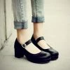 Unzzy Korean Fashion Vintage Ancient Women's Shoes KF214 HOT SALE