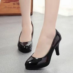 Unzzy HOT SALE Vintage High Heels KF2401