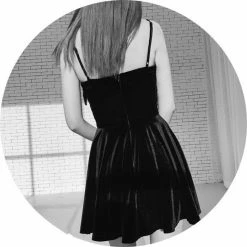 Unzzy Punk Dark Dress KF90193