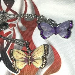 Unzzy HOT SALE Vintage Butterfly Necklace KF82806