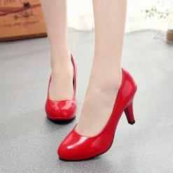 Unzzy HOT SALE Vintage High Heels KF2401