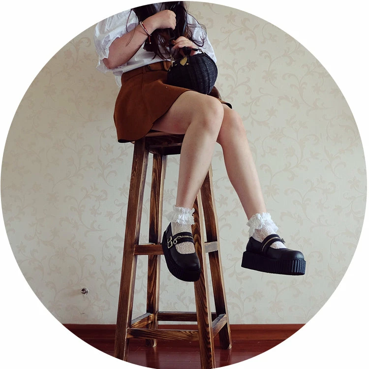 Unzzy HOT SALE Harajuku Zipper Shoes K90612 4 Unzzy HOT SALE Harajuku Zipper Shoes K90612