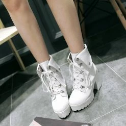 Unzzy HOT SALE Artin Boots High Heels KF81775