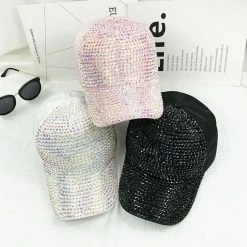 Unzzy HOT SALE Diamond Sunshade Hat KF90625