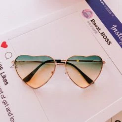 Unzzy Heart-shaped Glasses KF81282