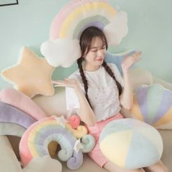Unzzy Rainbow Pillow KF25051