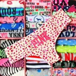 Unzzy Pink Leopard Underwear KF81273