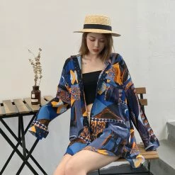 Unzzy HOT SALE Vintage Blue Shirt KF81397 8 Unzzy HOT SALE Vintage Blue Shirt KF81397