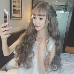 Unzzy HOT SALE Long Roll Big Wave Wig KF80049 16 Unzzy HOT SALE Long Roll Big Wave Wig KF80049