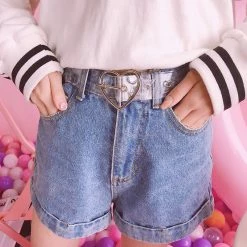 Unzzy Simple Laser Love Belt KF30238