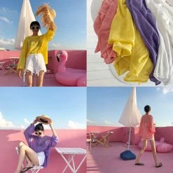 Unzzy Chic Sun Protection Clothing KF90478