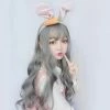 Unzzy HOT SALE Cute Wave Long Roll Wig KF80054