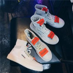 Unzzy Ulzzang Harajuku High-top Shoes KF30301