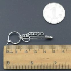 Unzzy Mino Alloy Pin Chain Earrings KF30354 8 Unzzy Mino Alloy Pin Chain Earrings KF30354