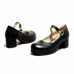Unzzy Korean Fashion Vintage Ancient Women's Shoes KF214 HOT SALE
