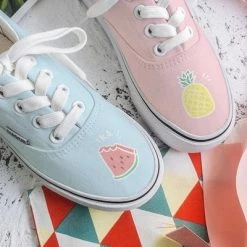 Unzzy HOT SALE Fruit Canvas Shoes KF80029