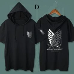 Unzzy Anime Hooded T-Shirt KF9199