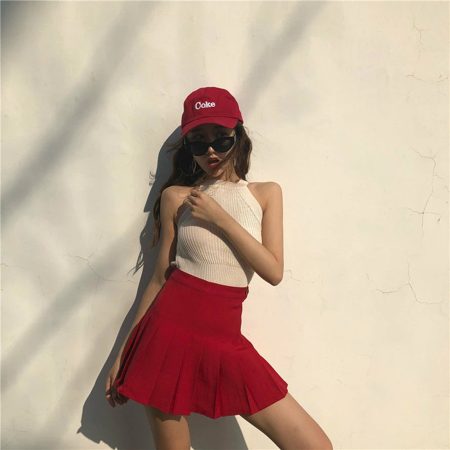 Unzzy HOT SALE High Waist Pleated Skirt KF2348 10 Unzzy HOT SALE High Waist Pleated Skirt KF2348