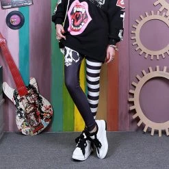 Unzzy Grunge Cartoon Leggings KF8209 HOT SALE