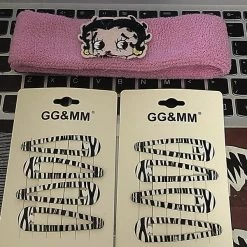 HOT SALE Unzzy Zebra Pattern BB Clip(two Rows) KF50095