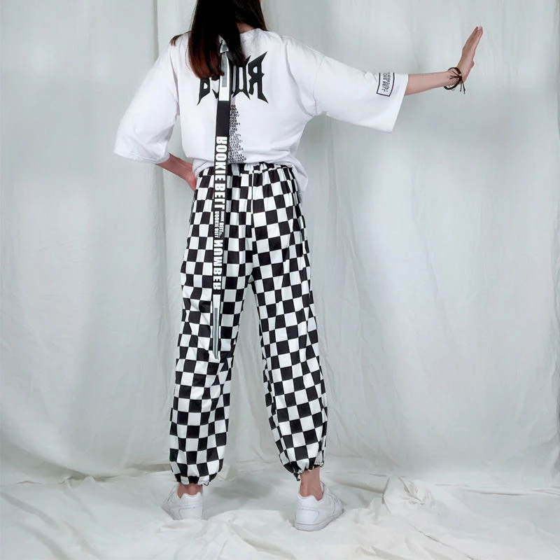 Unzzy HOT SALE Harajuku Plaid Pants KF90152 2 Unzzy HOT SALE Harajuku Plaid Pants KF90152