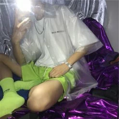 Unzzy HOT SALE Unisex Transparent Shirt KF90175