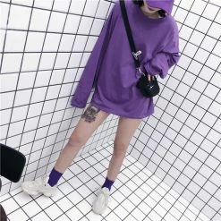 Unzzy Harajuku Casual Long Sleeve Sweatershirt KF7008 HOT SALE