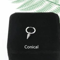 Unzzy BTS Tip Chain Earrings KF30318 12 Unzzy BTS Tip Chain Earrings KF30318