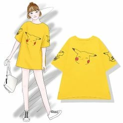 Unzzy Bikachu Cartoon T-Shirt KF30291