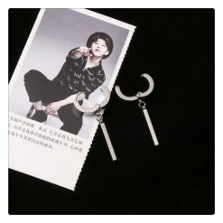 Unzzy Hip-hop Simple Earrings KF30357