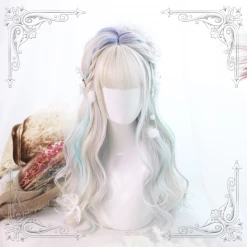 Unzzy Long Roll Wig KF90749