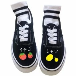 Unzzy HOT SALE Fruit Canvas Shoes KF25070